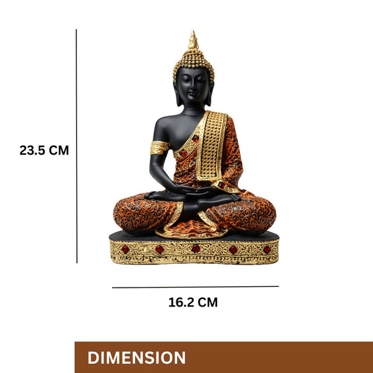 Buddha Statue for Home Decor | Buddha Showpiece | Buddha Idol for Home | Monk Buddha Figurines Buddha Statue for Home Vastu - image 2