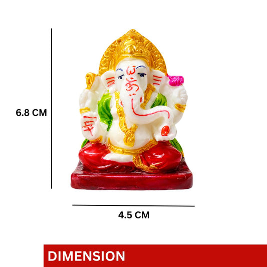 Mini Ganesh Idol 6.8 cm