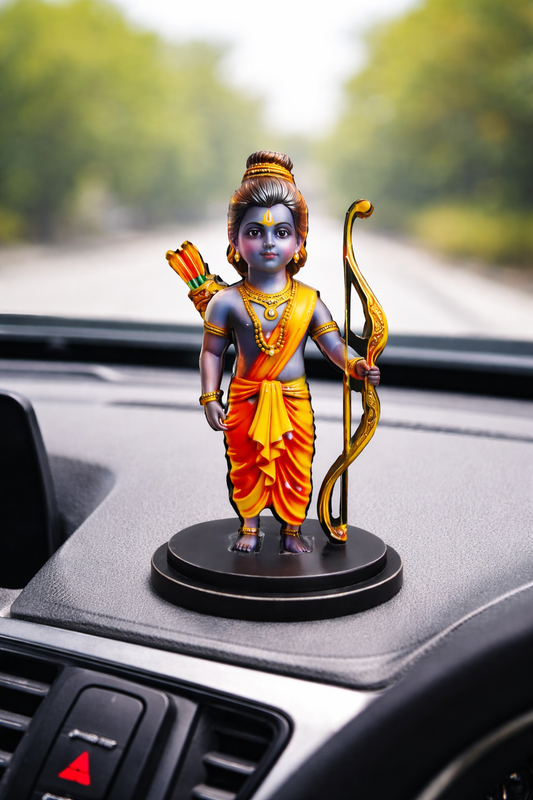 MDF Ram Lalla Wooden Cutout Idol