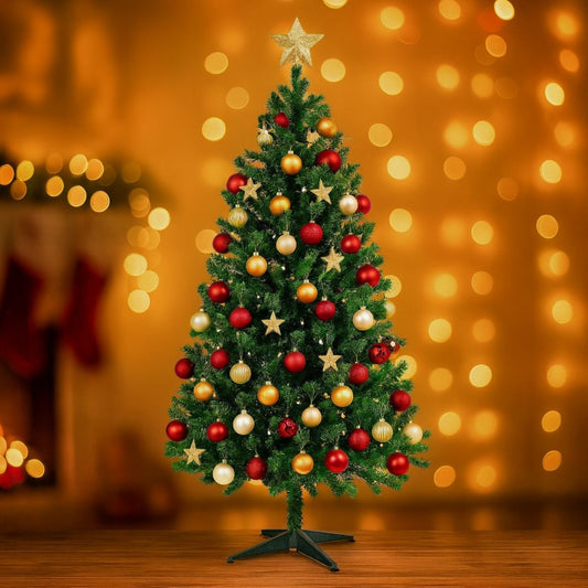 5 Feet Christmas Tree | Artificial Pine Tree for Home Decor | TinyShinyGift