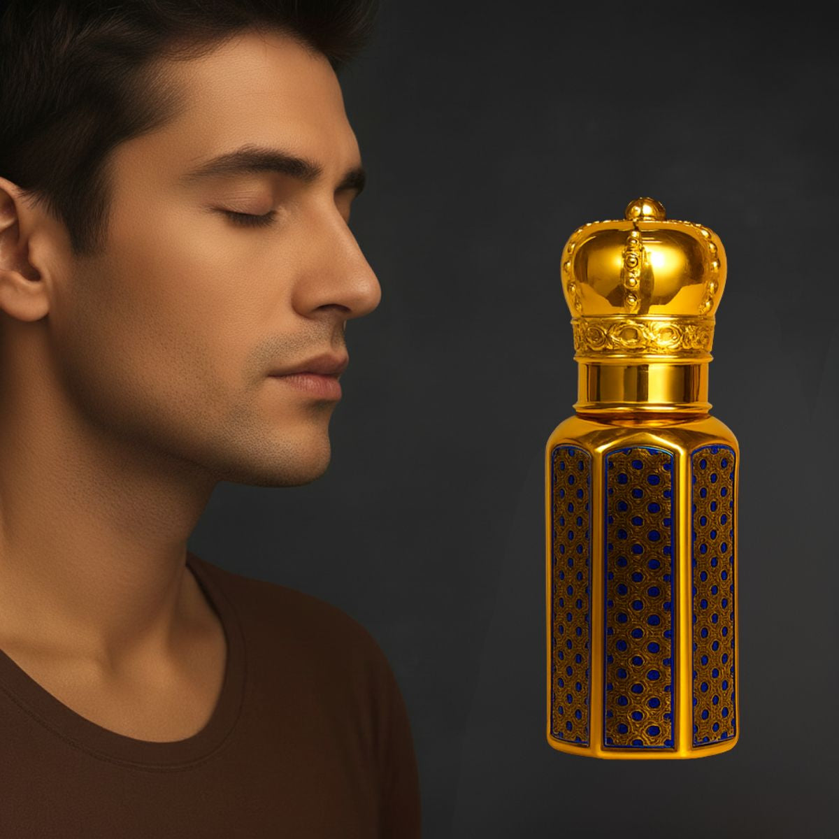 Tiny Shiny Blue Attar Oil