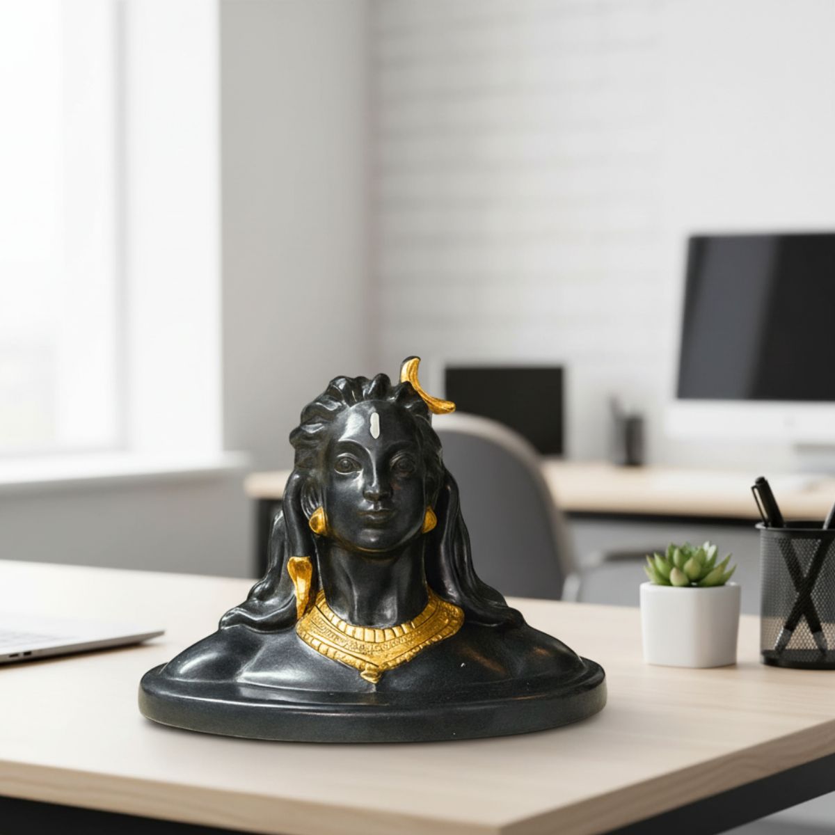 Tiny Shiny Small Adiyogi Shiva Statue