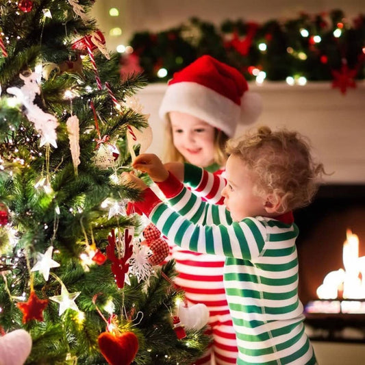 5 Feet Snow Pine Christmas Tree | Artificial Xmas Tree for Home Decor