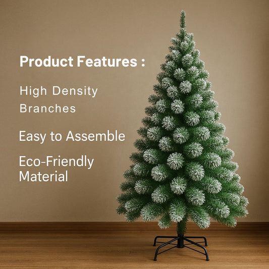 5 Feet Snow Pine Christmas Tree | TinyShinyGift