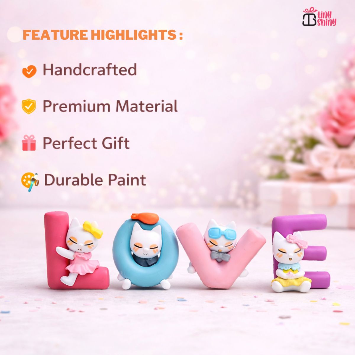 "Love Animated Characters Valentine Multicolor Polyresin Showpiece Decorative Showpiece - image 6