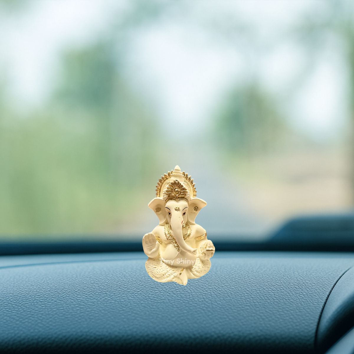Tiny Shiny Ganesha Idol