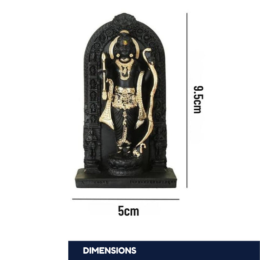 Tiny Shiny Ram Lala Idol Murti Statue