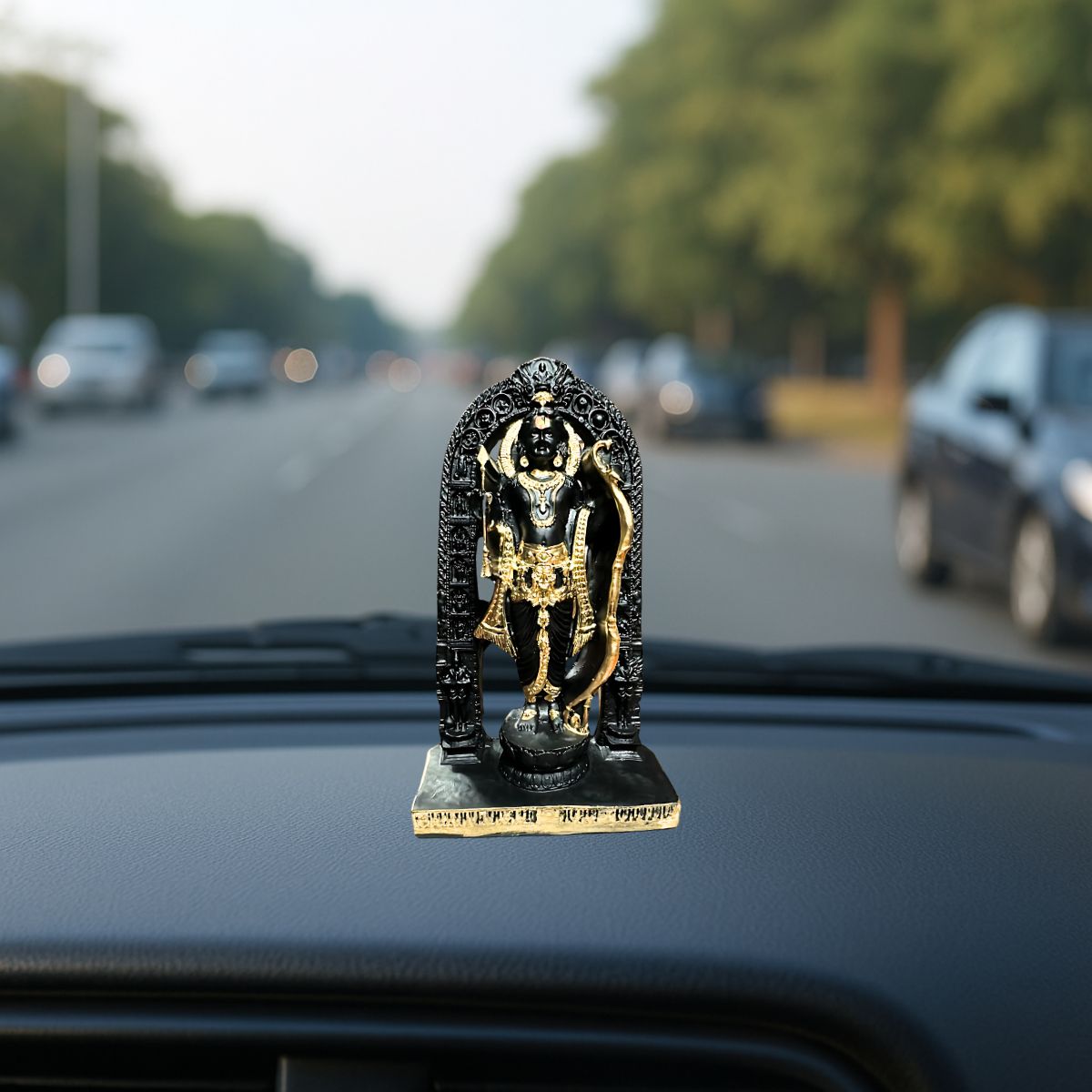 Tiny Shiny Ram Lala Idol Murti Statue -7 Inch
