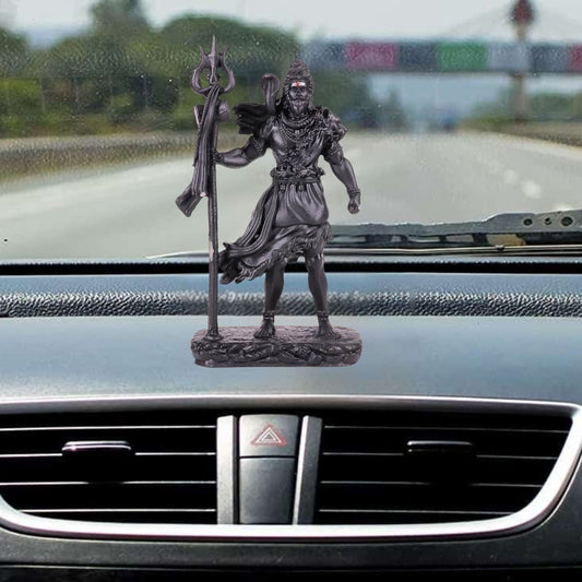 Tiny Shiny Standing Shiv Ji Statue Good Luck Gift