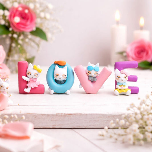 "Love Animated Characters Valentine Multicolor Polyresin Showpiece Decorative Showpiece