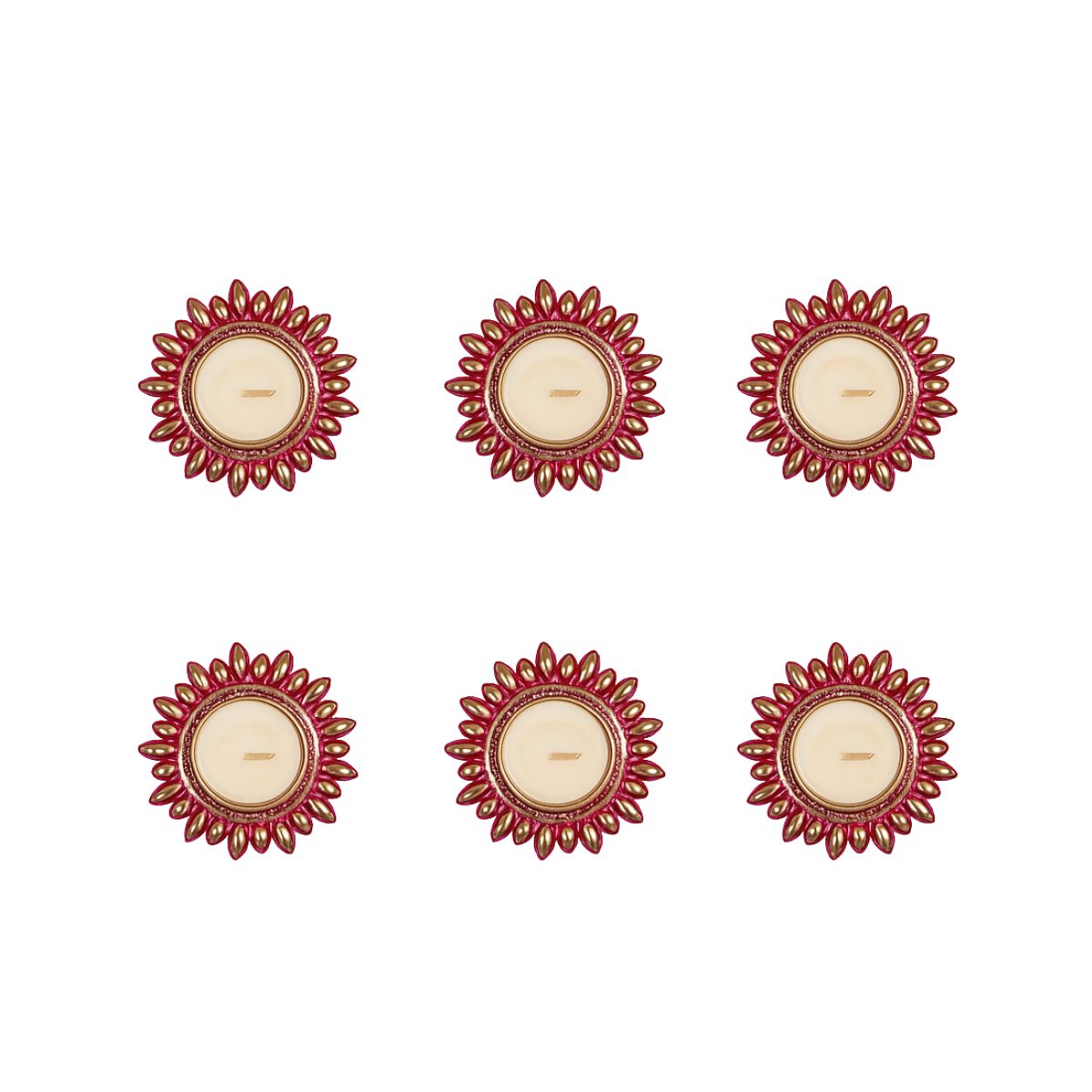 6Pc T-Light Holder Set