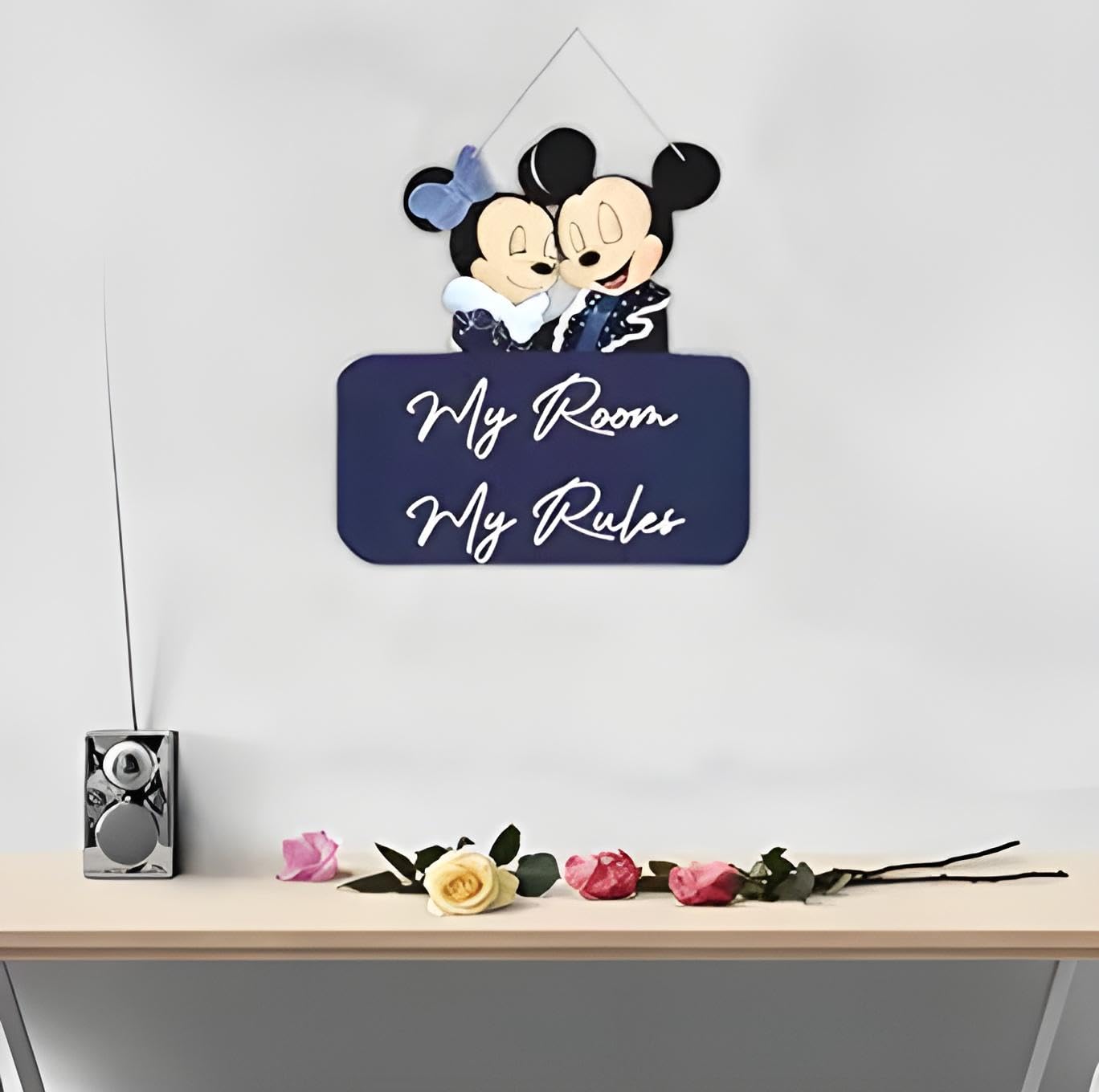 TINY SHINY Wall Art MDF Wooden Hanging