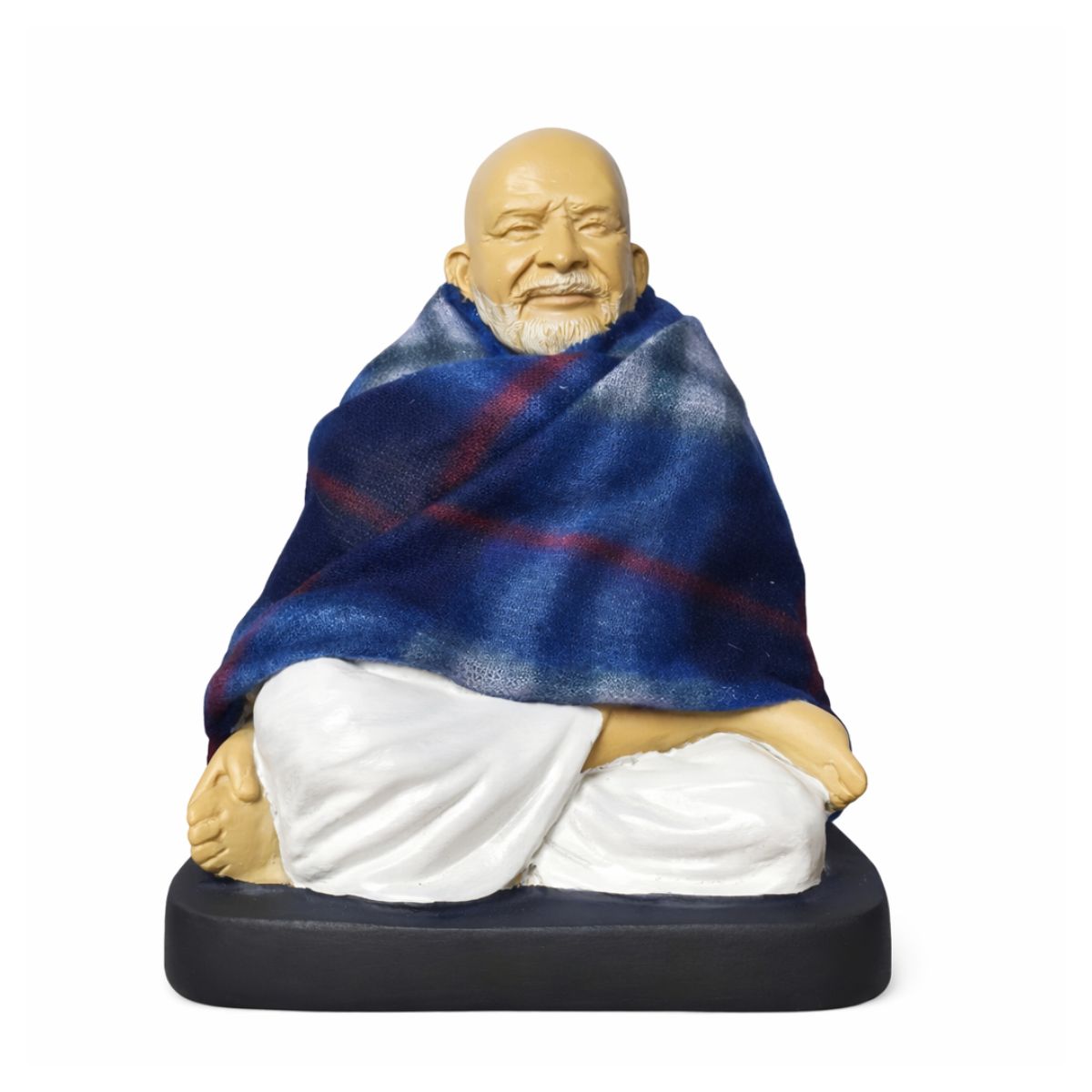 Neem Karoli Baba Sitting Statue 17 cm