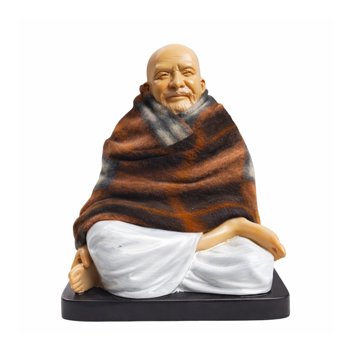 Neem Karoli Baba Sitting Statue 17 cm