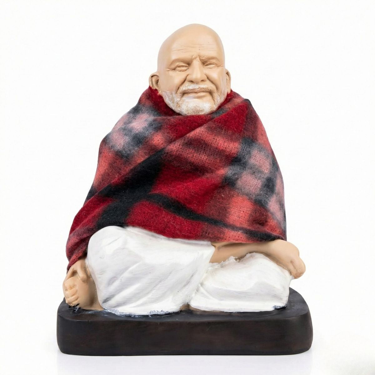 Neem Karoli Baba Sitting Statue 17 cm