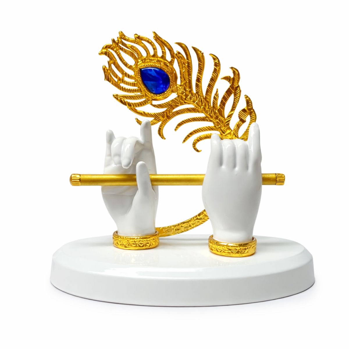 Krishna Flute Hands Idol 11 cm