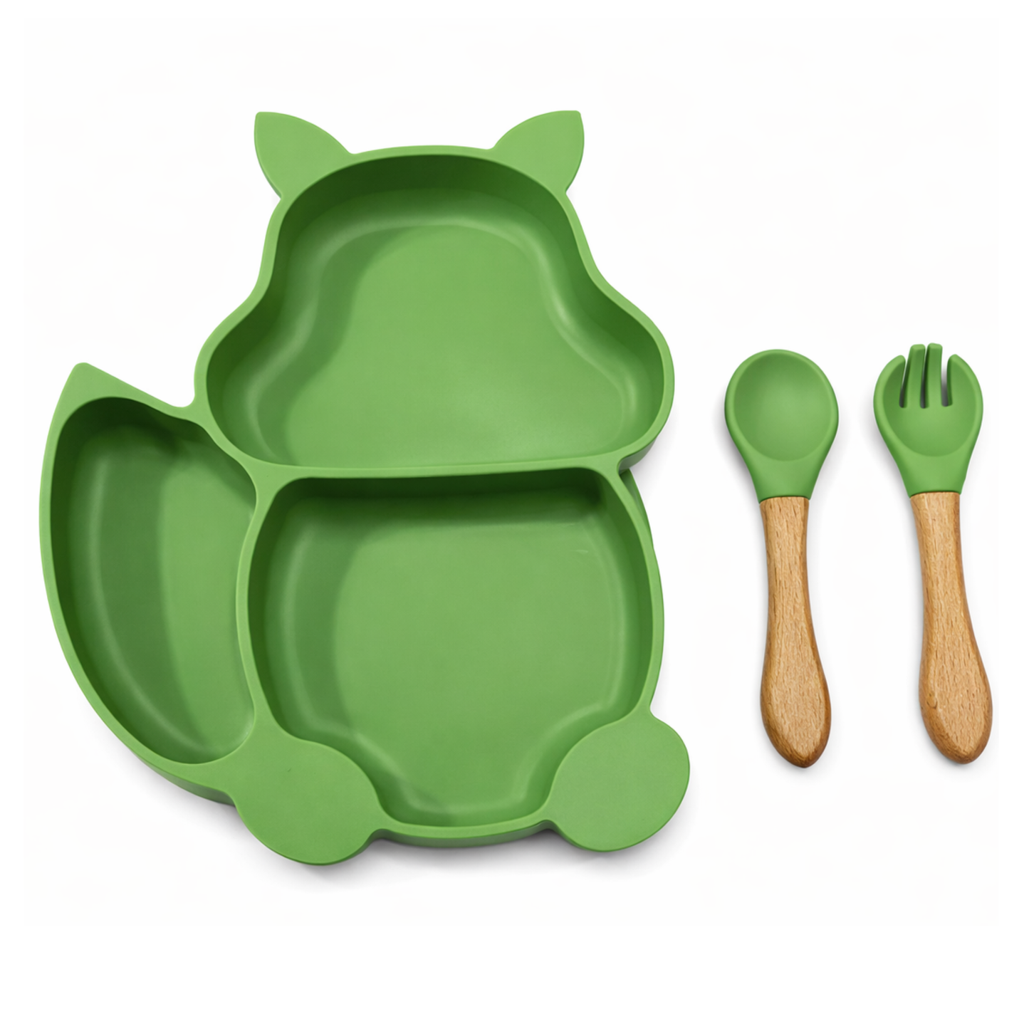 Silicone Baby Feeding Set Pack of 3