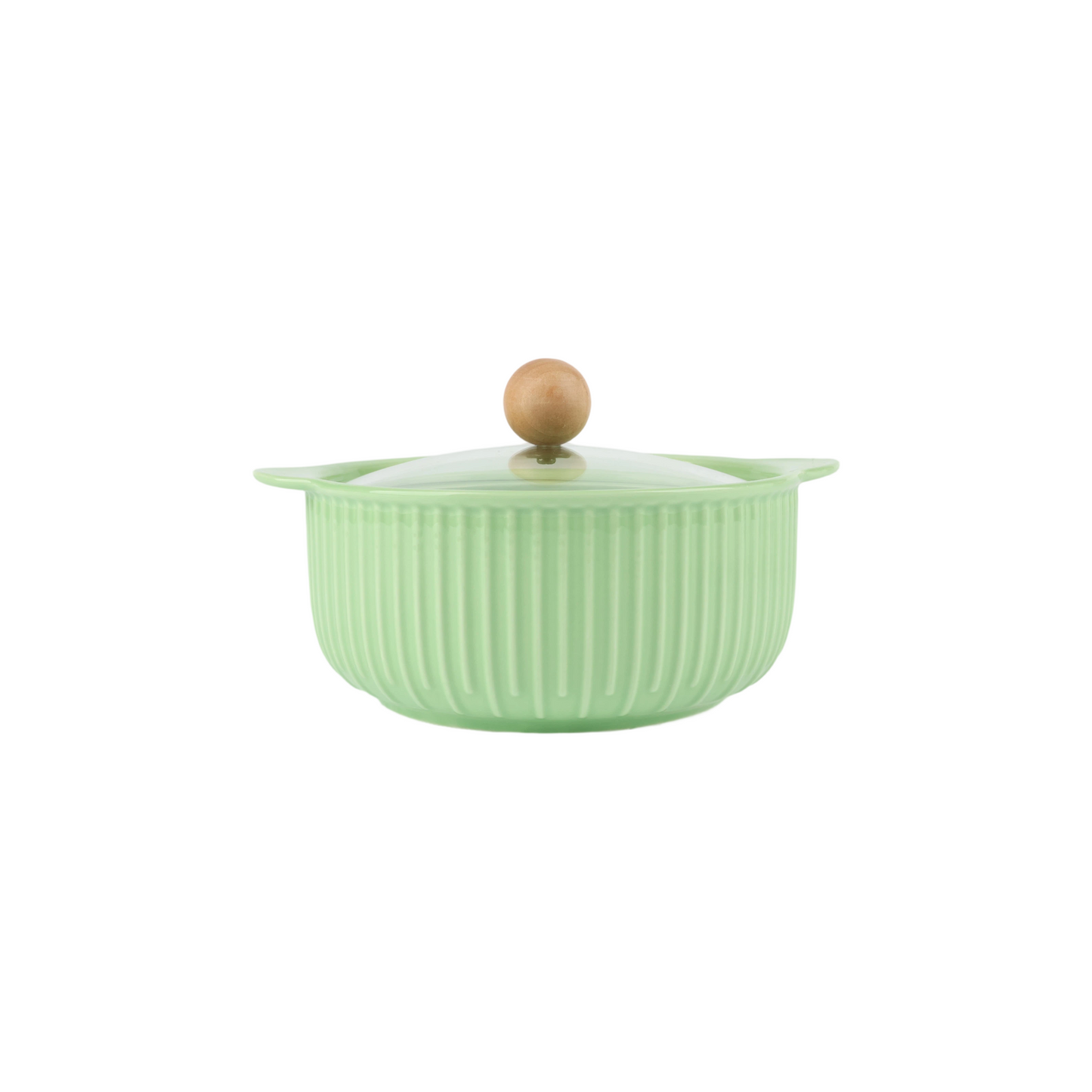 Ceramic Casserole Dish with Lid | Oven Safe, Heat Resistant Cookware | Durable Serving Bowl with Handles | Ideal for Cooking, Baking & Serving (Multi Colour)