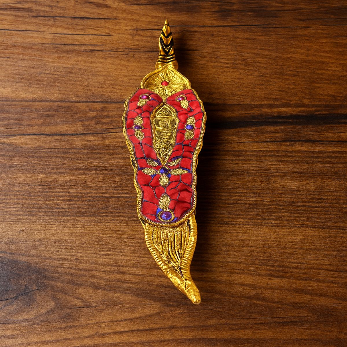 Metal Leaf Shape Agarbatti Incense Stick Stand