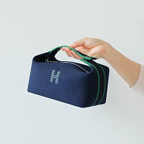 Tiny Shiny Hanging Travel Makeup Bag — Portable  Cosmetic Organizer Toiletry Bag for Men and Women