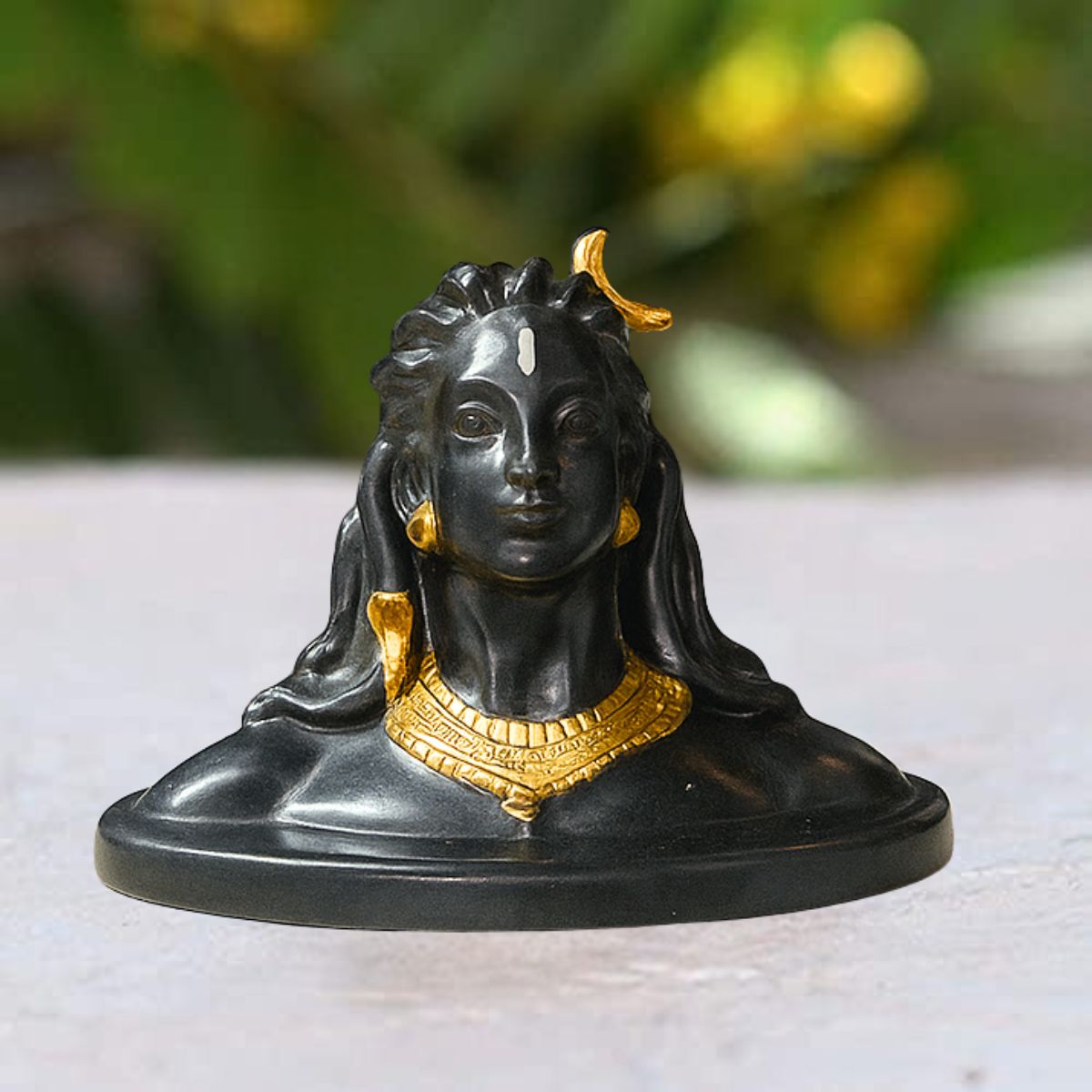 Tiny Shiny Small Adiyogi Shiva Statue