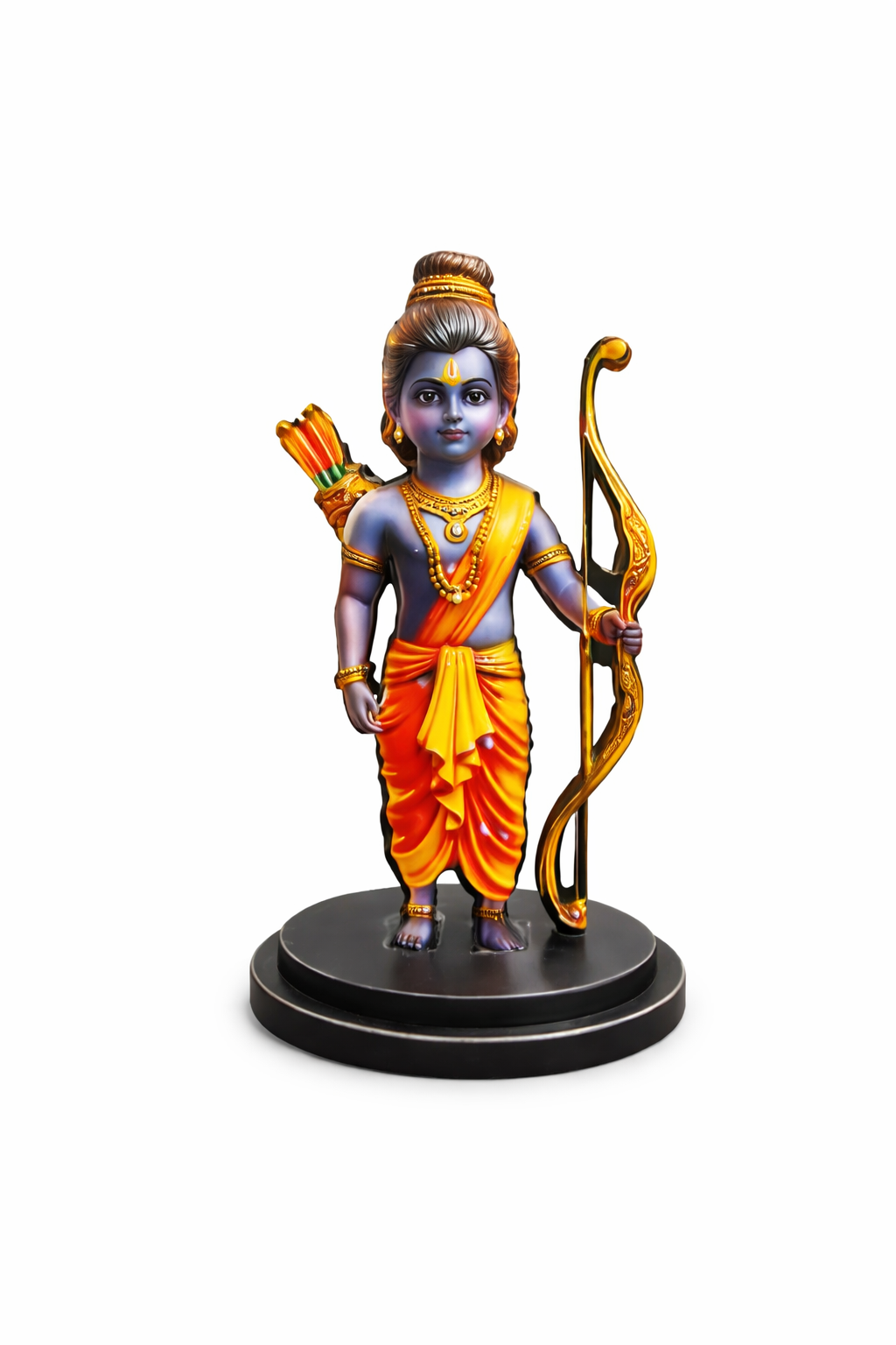 MDF Ram Lalla Wooden Cutout Idol
