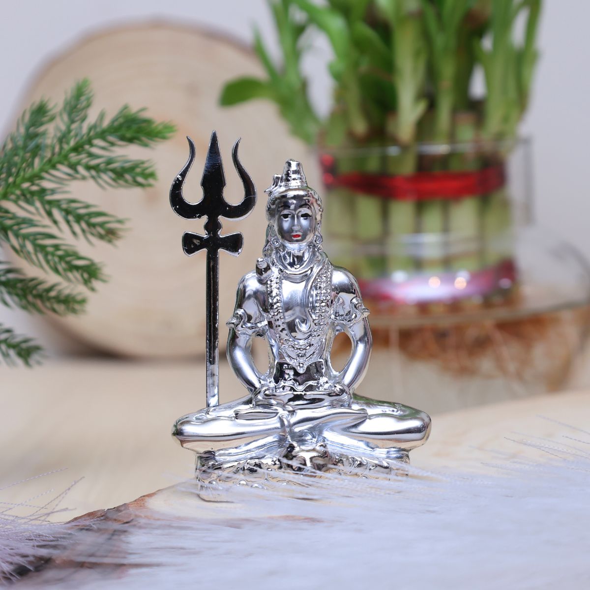 Non Metal Shiv Ji Mini 3 Inch Idol