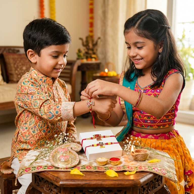 No.1 Bro & Mickey Rakhi Set of 2 | Designer Rakhi for Brother