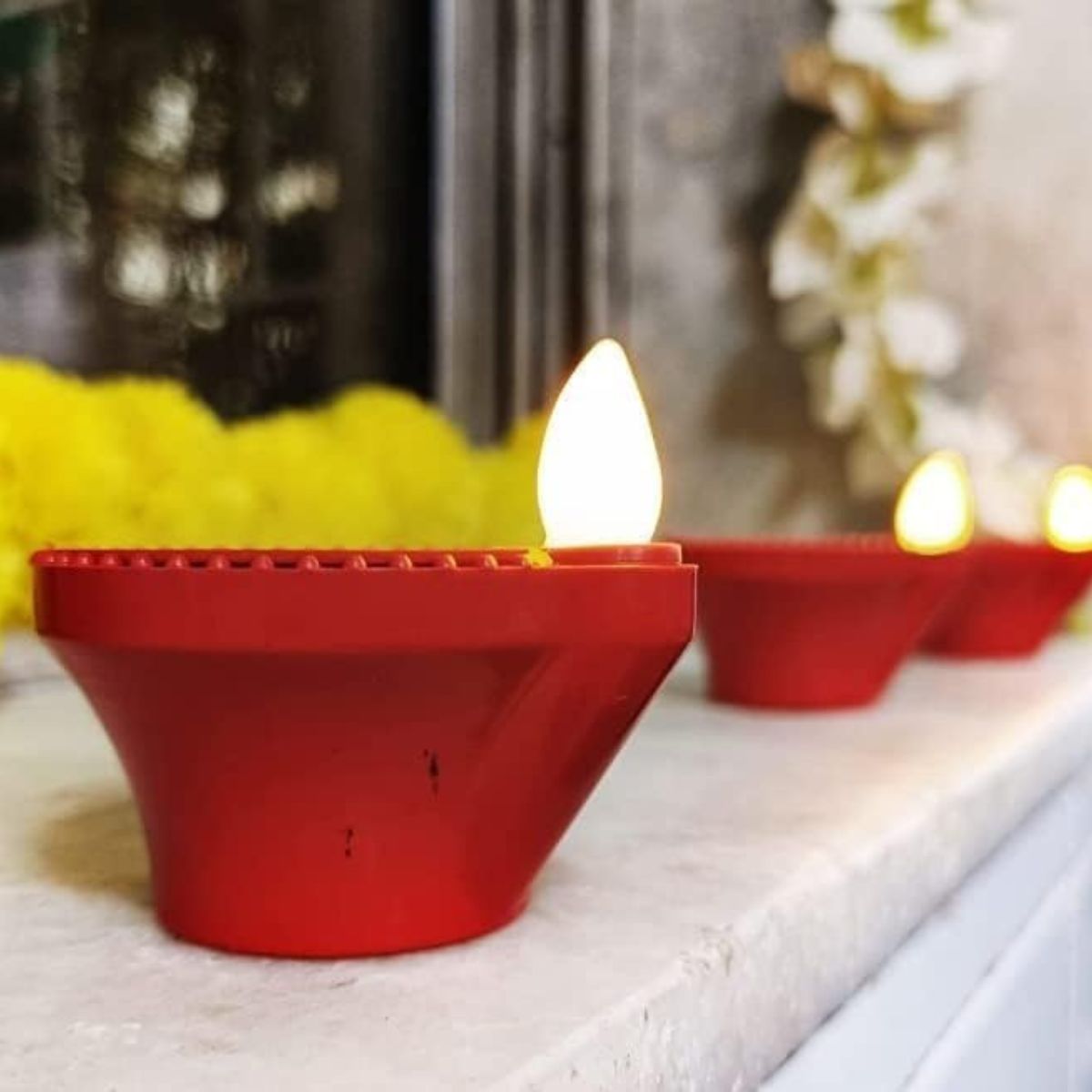 Water LED Sensor Diya