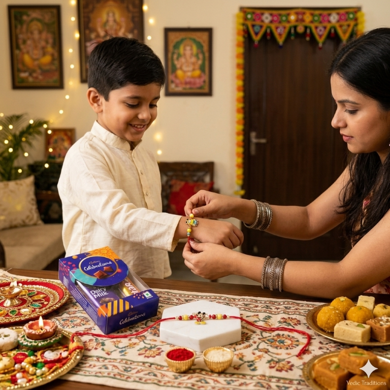 Kids Cartoon Rakhi Set of 2 | Mickey & Minion Designer Rakhi for Brother