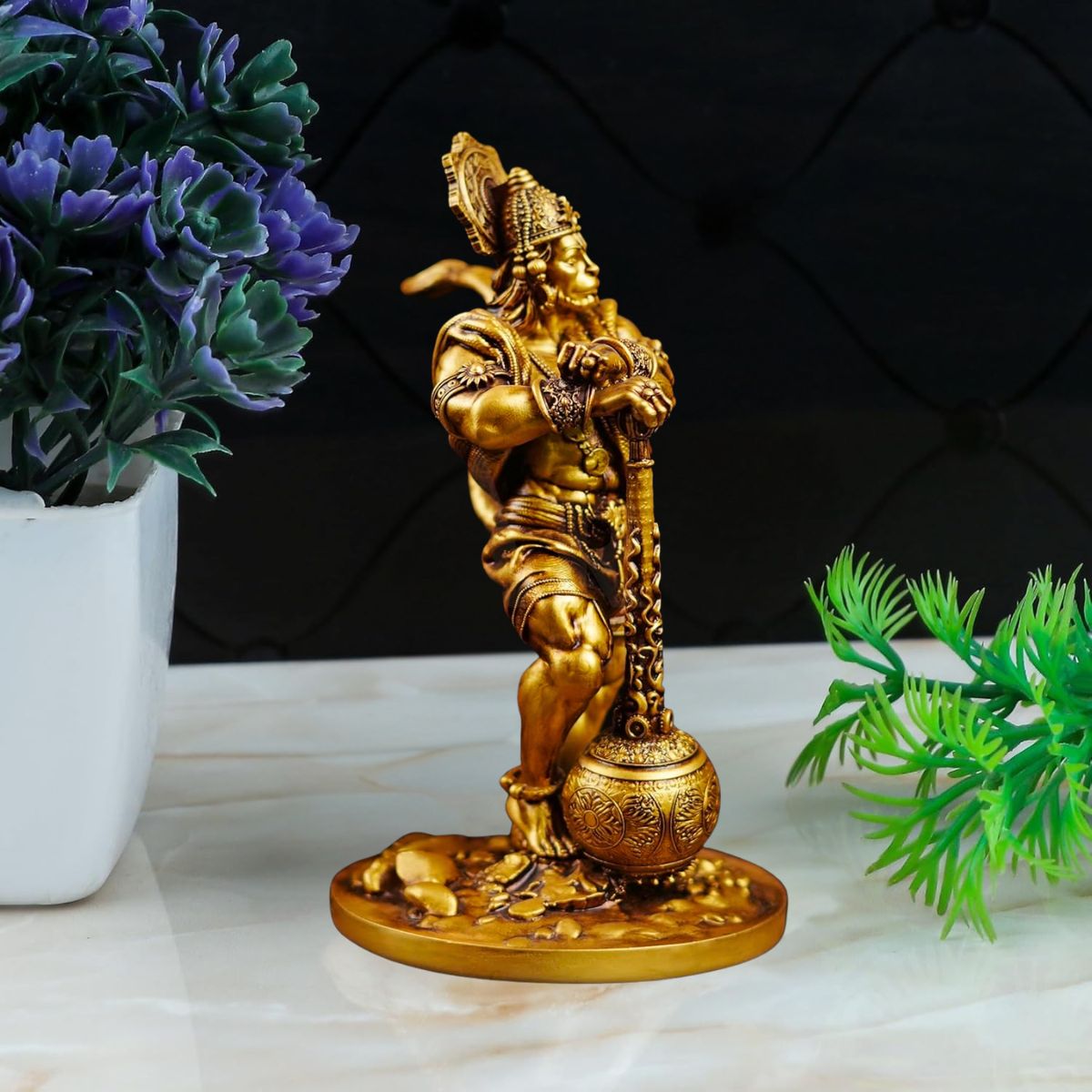 Tiny Shiny Handicrafts Bahubali Hanuman Idol