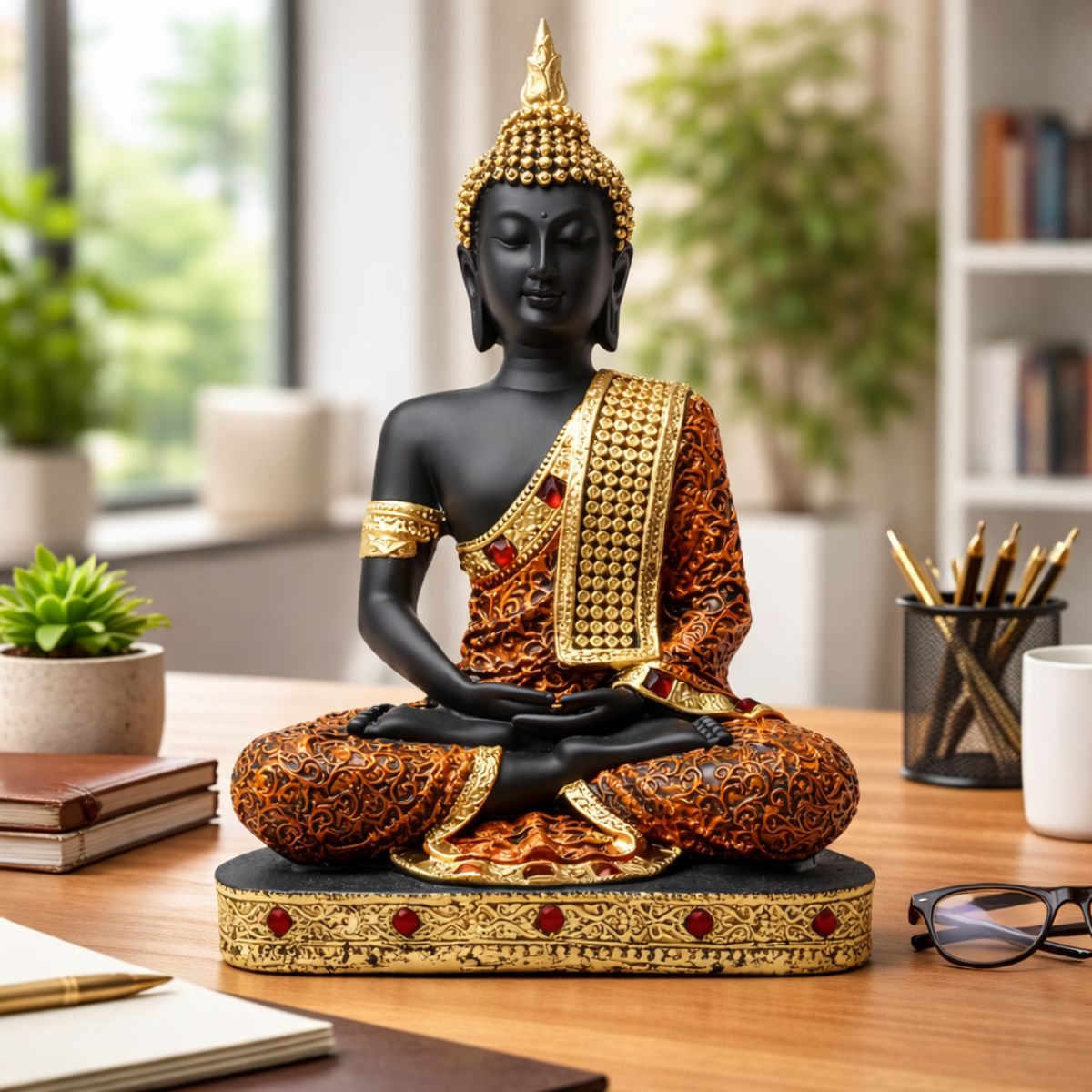 Buddha Statue for Home Decor | Buddha Showpiece | Buddha Idol for Home | Monk Buddha Figurines Buddha Statue for Home Vastu