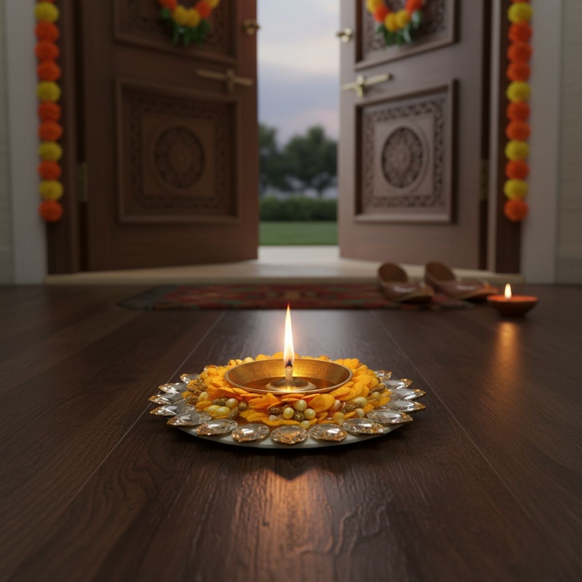 Bras Jyot Diya - Yellow