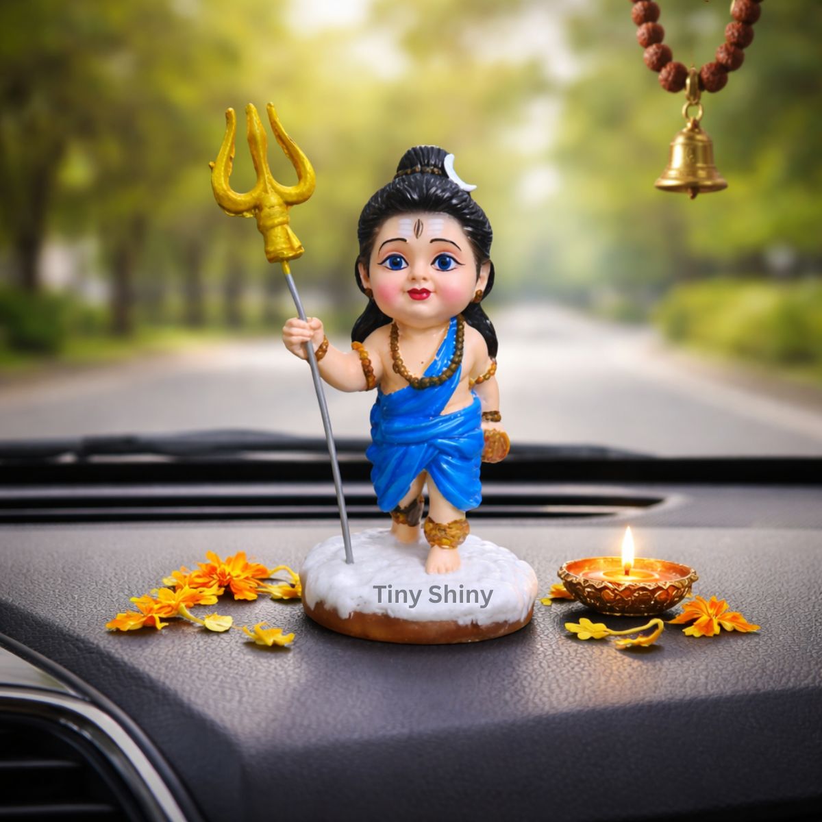 Tiny Shiny Baal Shiv JI Cute Littel Baal Shiv Idol Status Good Luck