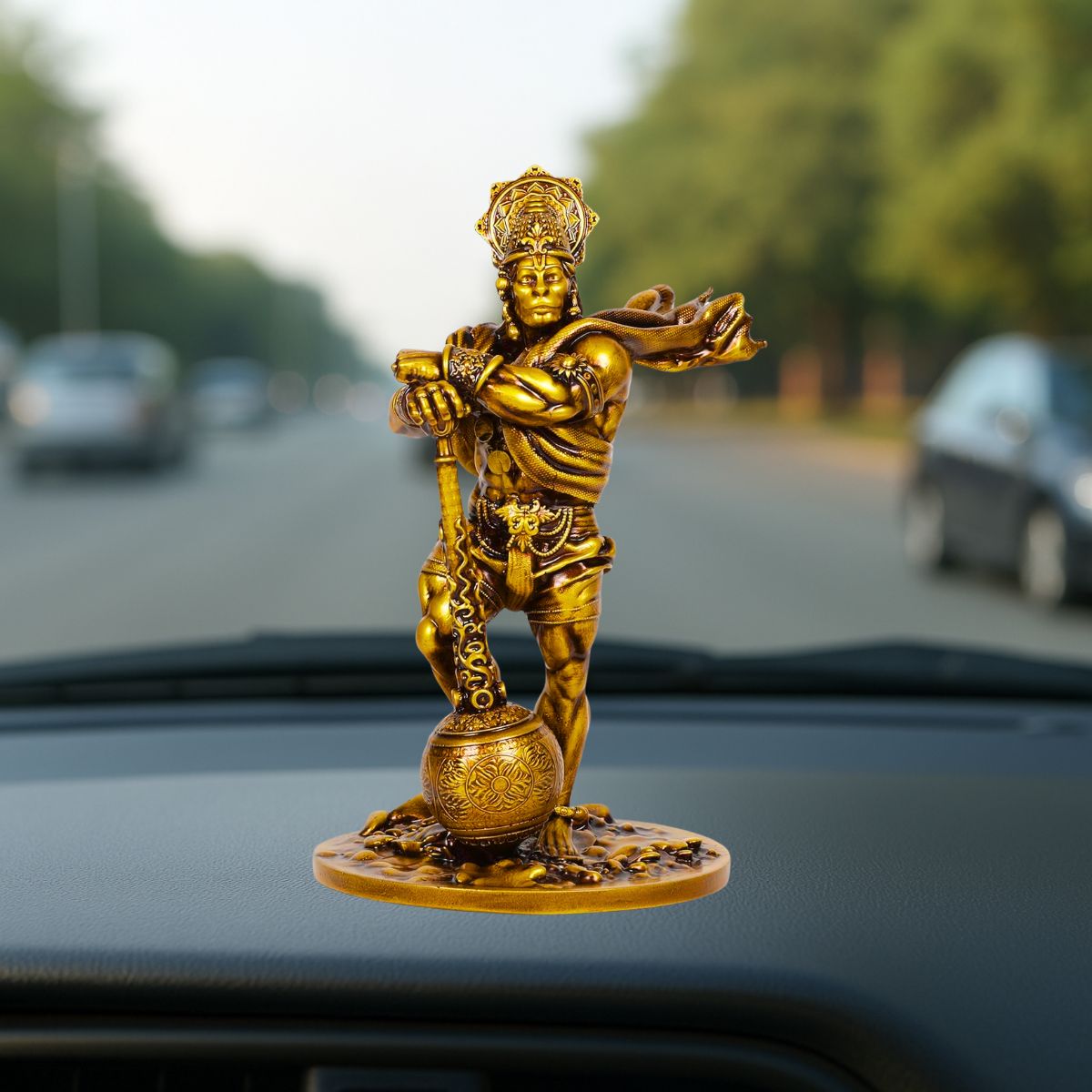 Tiny Shiny Handicrafts Bahubali Hanuman Idol
