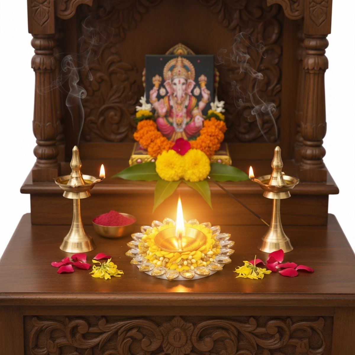 Bras Jyot Diya - Yellow