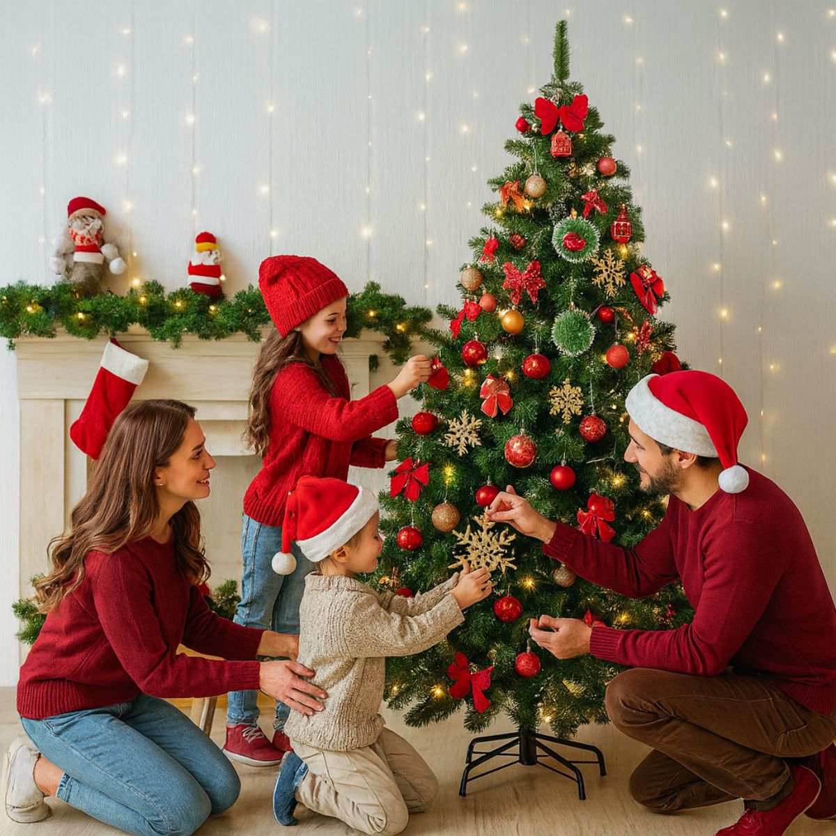 5 Feet Snow Pine Christmas Tree | TinyShinyGift