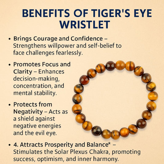 Tiny Shiny Tiger Eye Stone Bracelet