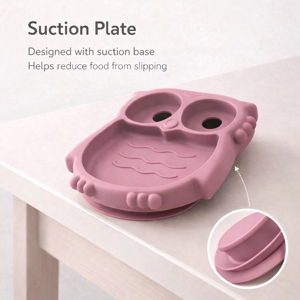 Silicone Baby Feeding Set 6 Pcs