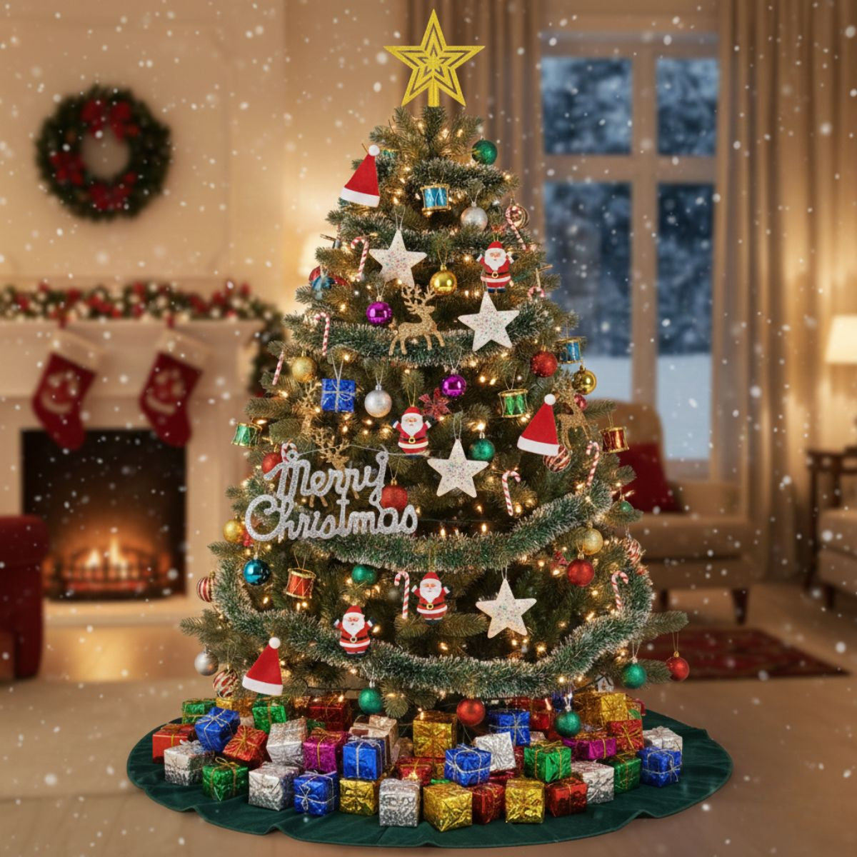 3 Feet Christmas Tree with 67 Decoration Items