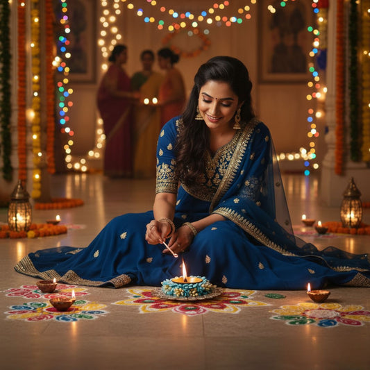 Bras Jyot Diya - Blue