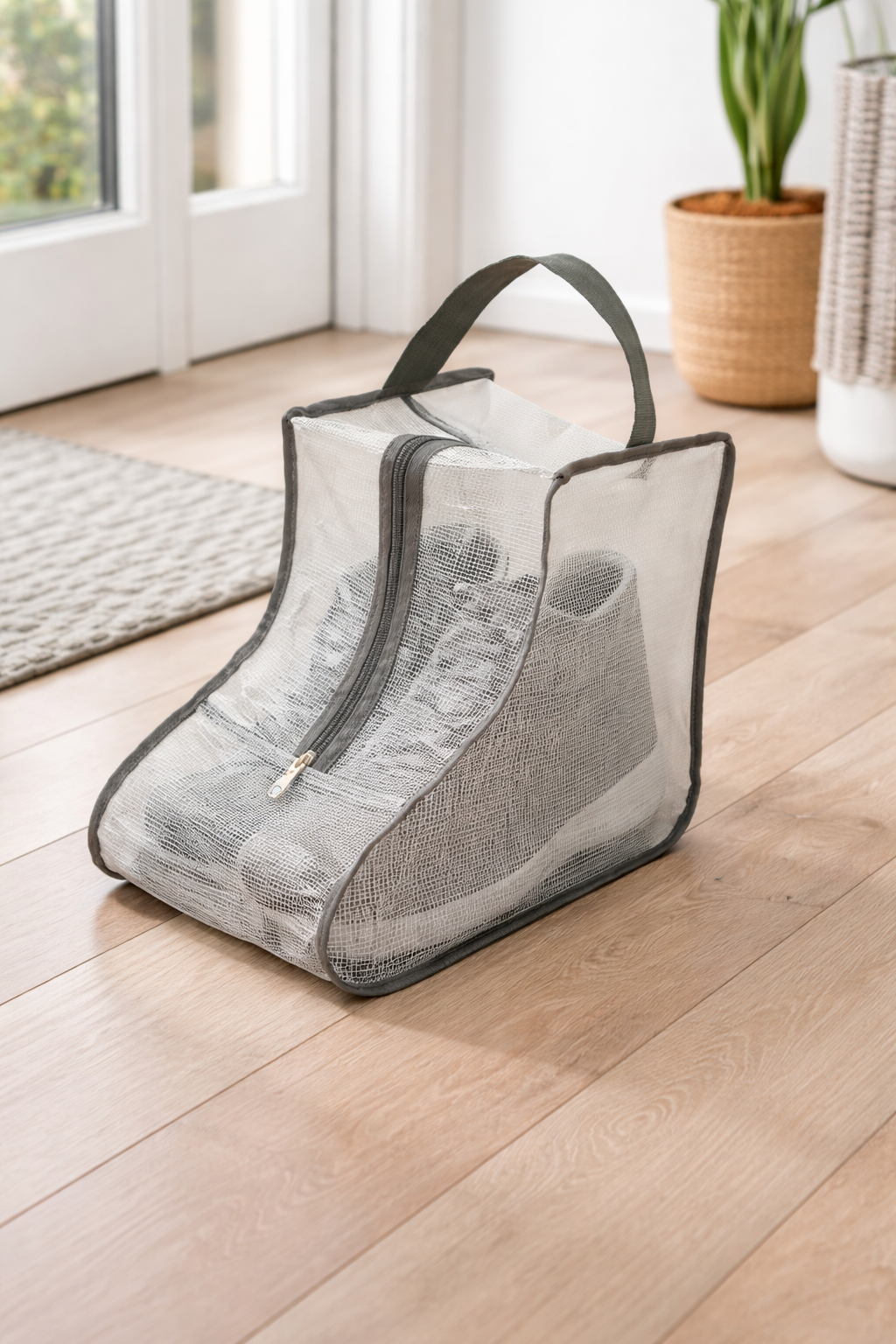 Tiny Shiny Shoe Storage Bag — Dustproof Waterproof  Travel Organizer for Short and Long Boots