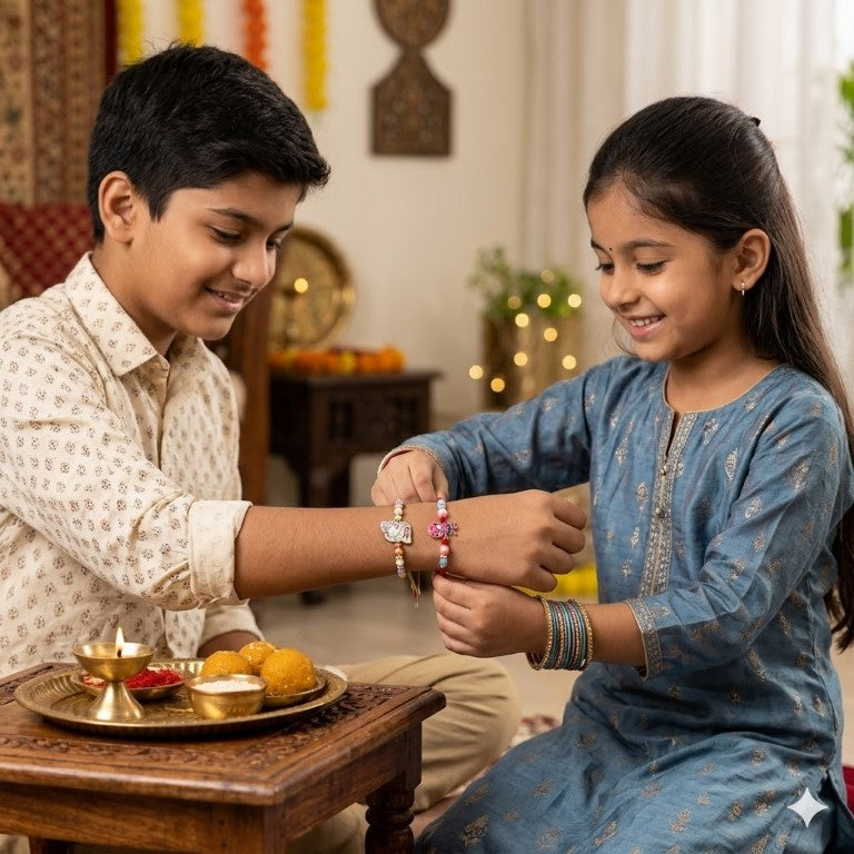 Unicorn & Spider Hero Rakhi Set of 2 | Kids Designer Rakhi for Brother