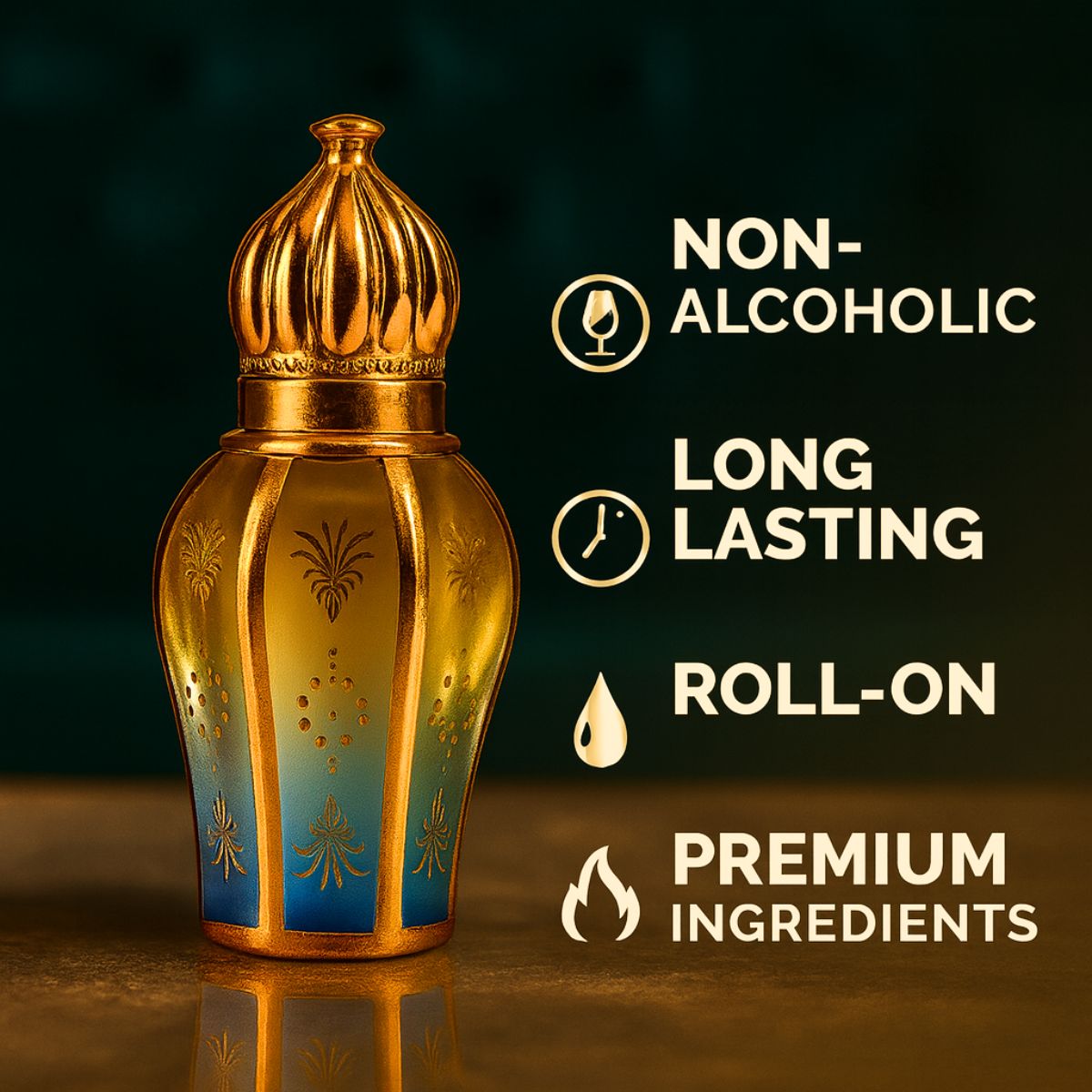 Tiny Shiny Fahrenheit And Fall Roll-On Attar