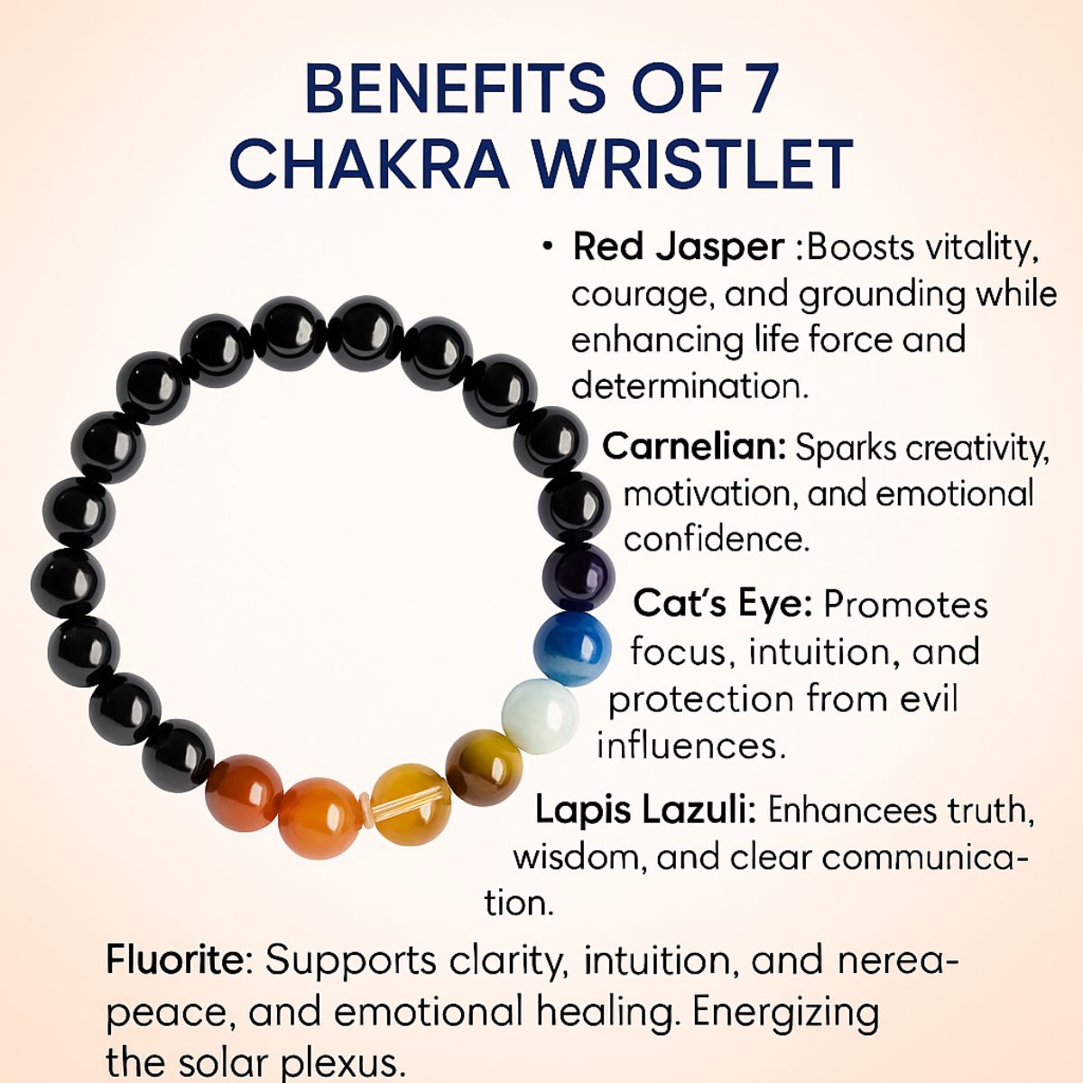 7 Chakra Bracelet Original for Chakra