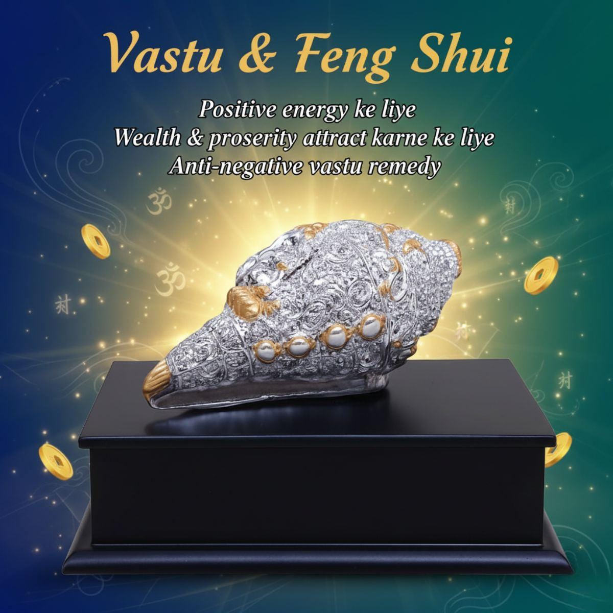 Decorative Designer Conch Shell Showpiece
