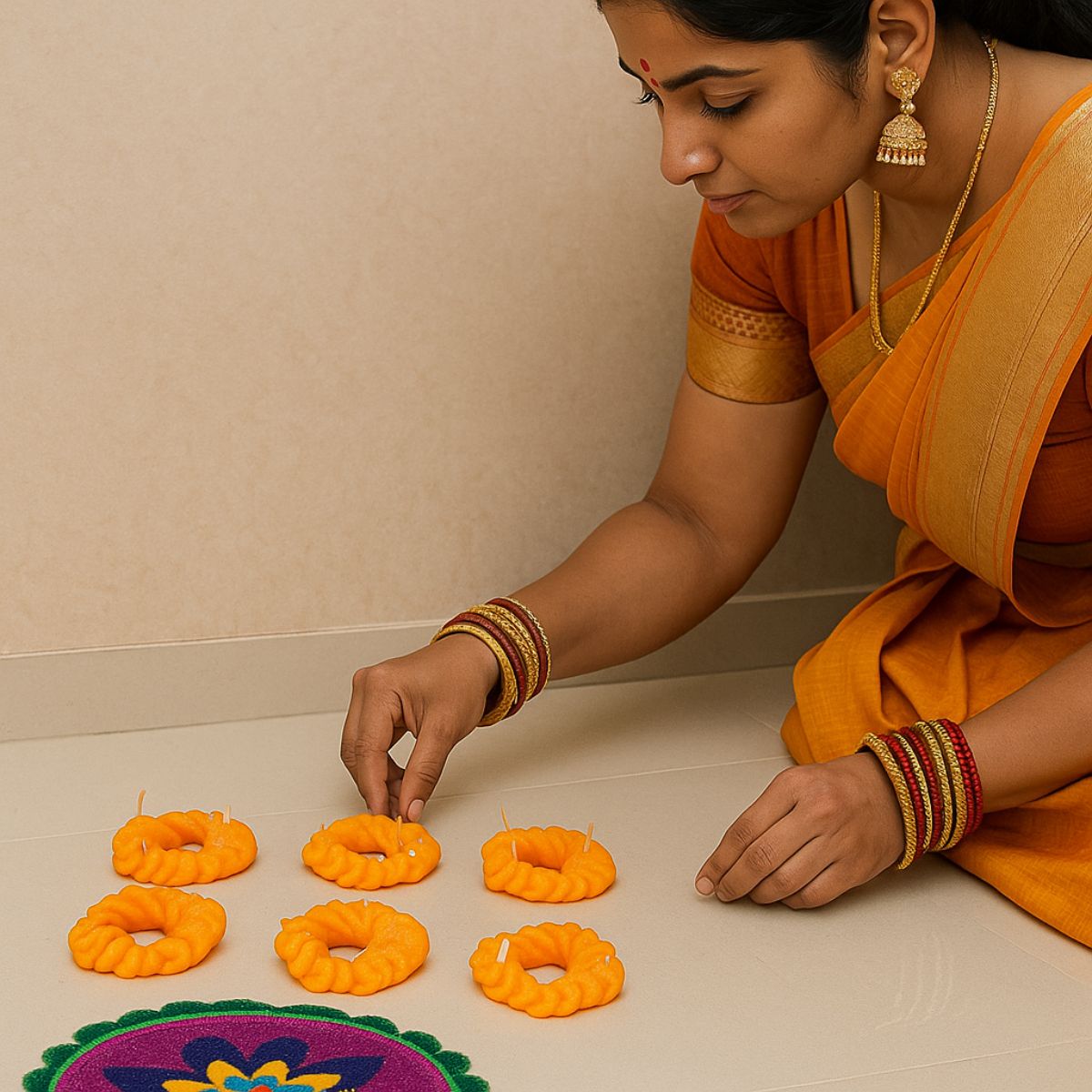 6PC Imarti Candle Set