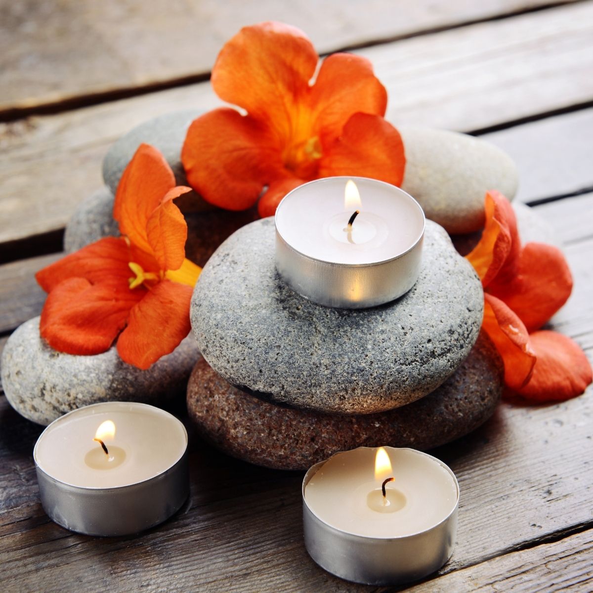50 Pcs Tealight Candles