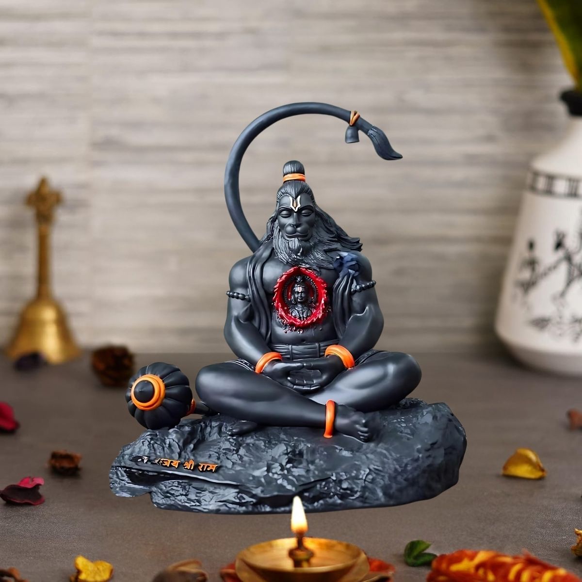 Tiny Shiny Hanuman Idol Hanuman Ji Murti