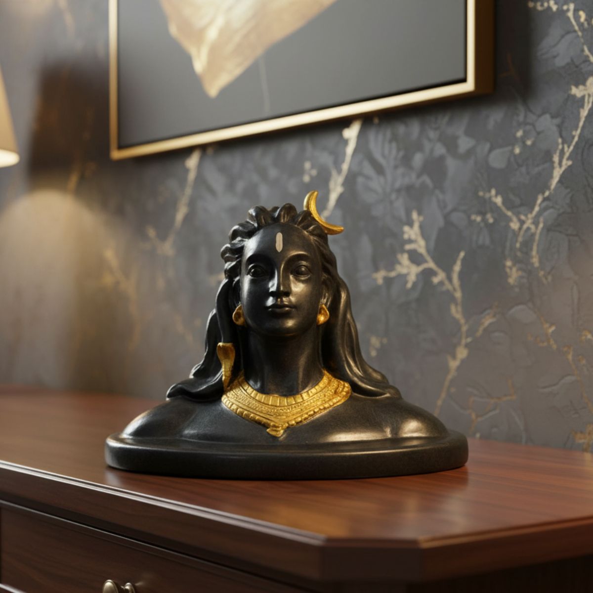 Tiny Shiny Small Adiyogi Shiva Statue